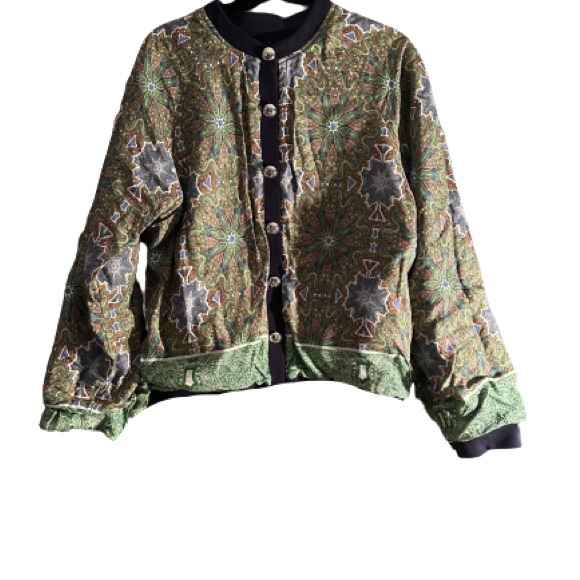 Royalty by Maluma Men’s Cotton Varsity Reversible Jacket - S - Picture 3 of 8